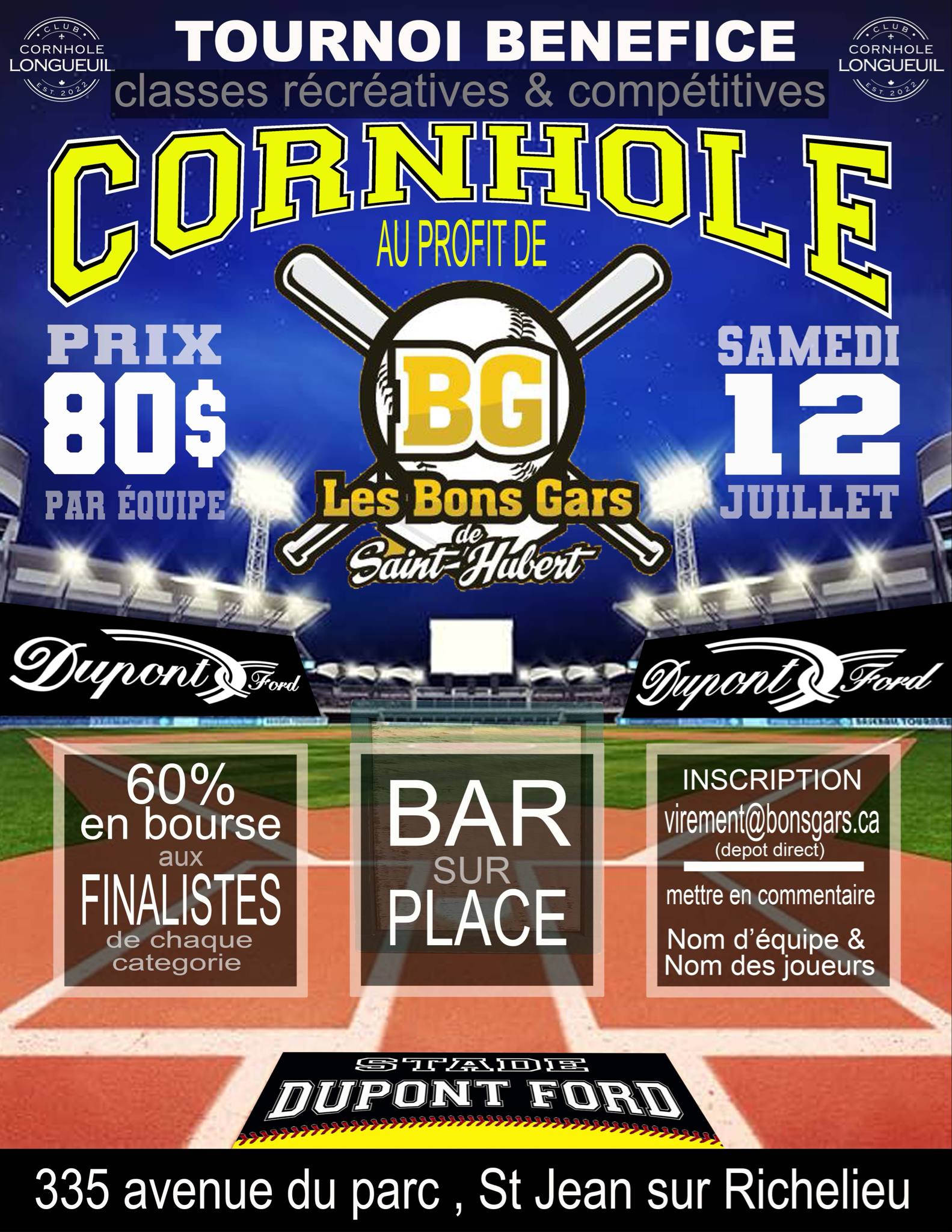 Tournoi Cornhole